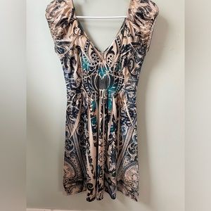 Patterned summer dress